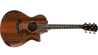 TAYLOR PS12ce Honduran Rosewood гитара электроакустическая, корпус - гондурасский палисандр, верхняя дека - красное дерево, форм