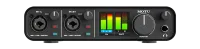 Аудиоинтерфейс Motu M2 [USB, АЦП/ЦАП: 24 бит/192 кГц, ЦАП ESS Sabre32 Ultra, 120 дБ, THD+N: -110 дБ, 2xCombo XLR/TRS микр./инстр. Входа / 2xRCA выхода, 2x1/4" TRS Jack выхода, 1/4" TRS Jack выход для наушников, MIDI вход/выход, USB-C]