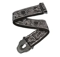 50PLJS01 Joe Satriani Planet Lock Ремень для гитары, рисунок Skull N Bones, Planet Waves