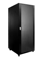 Caymon SPR832 Шкаф напольный 19''. Поставляется в полностью собранном виде. Материал сталь. Передняя дверь из закаленного стекла. Задняя дверь сталь. Монтажная высота 32U. Габаритные размеры, мм (Ш x В (включая ножки) x Г): 600 x 1540 (1610) x 800.  Масса