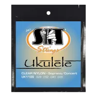 Струны для укулеле SIT UK110S-BK, Ukulele Standard Black (Soprano / Concert)