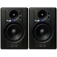 Fluid audio f4  пара мониторов, двухполосные, 30 вт rms, с балансным/ небалансным подключением