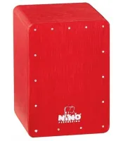 MEINL NINO955R деревянный шейкер в форме мини-кахона. Материал: Балтийская Береза. Цвет: красный.