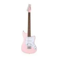 Mooer mlt10 candy pink  электрогитара, форма offset, hss, цвет розовый