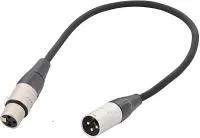 Cordial CFM 1 FM микрофонный кабель XLR female/XLR male, 1,0 м, черный