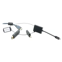 Kramer AD-RING-6- Комплект переходников: Mini DisplayPort (вилка) на HDMI (розетка), DisplayPort (вилка) – HDMI (розетка), USB тип C (вилка) – HDMI (розетка)