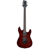 Framus DIABLO PROGRESSIVE X BU BKSBT BK  электрогитара с чехлом, HH, Floyd Rose, цвет красный бёрст