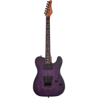 Schecter PT STANDARD PBB Гитара электрическая, 6 струн цвет PURPLE BURST BURL