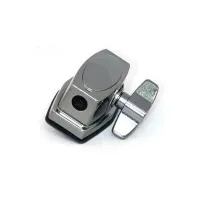 TAMA MTB25EBN Tom bracket (Black Nickel plated finish), w/ Rubber plate крепление для ножек томов, цвет черный никель