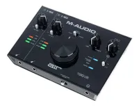 Аудиоинтерфейс USB [AIR192X8] M-audio [AIR 192 | 8] 24бит/192кГц, XLR/TRS микрофонный вход с фантомным питанием +48В, 1/4" TS Jack инструментальный вход, 2х1/4 TS Jack выхода, 2xRCA выхода, 1/4" TRS Jack стерео выход на наушники, MIDI in/out