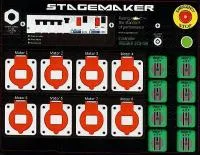 Stagemaker 52861506 sc8sr 8-ми канальный контроллер rigger в кейсе