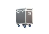 ИМЛАЙТ TCC9-60x40-G40-CP Транспортный кейс внутренний размер 576х370х580мм, ламинированная фанера 9мм, с колесами d100мм, 2-а колеса с тормозом (крышка на петлях). Глубина крышки 40мм.