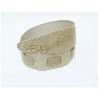 FL660367L11 Leather 11 Ремень для гитары, кожаный, грецкий орех, тиснение рептилия, Fidel