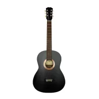 F-Black Гитара акустическая, черная, Кунгурская Акустика