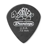 482P.73 Tortex Pitch Black Jazz III Медиаторы 12шт, толщина 0,73мм, Dunlop