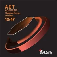 Blacksmith aot acoustic phosphor bronze extra light 10/47  струны для акустической гитары, 10-47