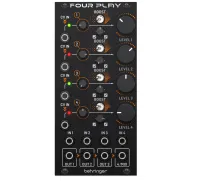 Behringer FOUR PLAY 4-х канальный усилитель с регулируемым напряжением и модуль микшера для Eurorack