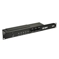 ИМЛАЙТ LTL LED TRACK CONTROLLER DMX Контроллер в рэковом корпусе высотой 1U. Управление по протоколу DMX-512 (яркость свечения). На передней панели размещены выключатели питания.