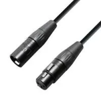 Adam hall k4 kmmf 1500  микрофонный кабель 4star premium xlr(f)-xlr(m), 15 м.