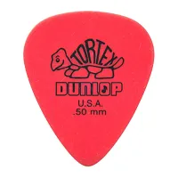 DUNLOP 418P.50 Tortex® Standart Red упаковка красных медиаторов 0.5мм, (12шт.)