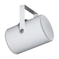 AUDAC SP202 Уличный, всепогодный, двунаправленный, широкополоный звуковой прожектор, в корпусе из ABS. Комплектуется стальной монтажной лирой. Подключение 100 В. НЧ: 2х5,25". Мощность (100В): 2х10-2х5-2х2,5 Вт. Цвет: Белый.