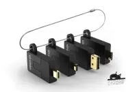 Кольцо [iCable AR11] с переходниками: DP, Mini DP, Mini HDMI и USB C «папа» на HDMI «мама», поддержка 4K30