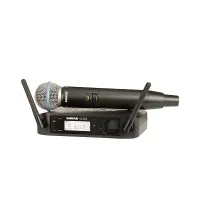 Shure glxd24e/b58. цифровая радиосистема shure с ручным передатчиком beta 58