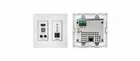Kramer [WP-EN6] Кодер и передатчик в сеть Ethernet видео HD, RS-232, ИК, USB; работает с KDS-DEC6, поддержка 4К60 4:2:0, исполнение в виде настенногй панели двойного американского типоразмера, цвет белый