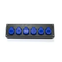 KP6-R6    коробка розеточная серии КР 6 Schuko