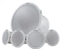Bosch LC6-100S-L - Потолочная музыкальная акустическая система (1 сабвуфер + 4 сателлита), белый корпус