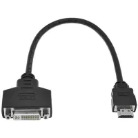 Qtex TC-HP/D25S-0.3- Кабель-переходник HDMI (вилка) – DVI (розетка)