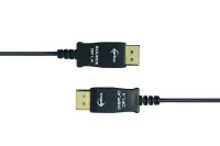 Opticis DPOC-14NL-40- Кабель DisplayPort 1.4 гибридный (вилка-вилка), оболочка LSZH, 8K/60, 40 м
