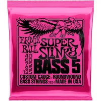 ERNIE BALL 2824- струны для 5-ти струнной бас гитары серии Flat wound bass