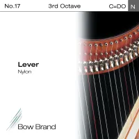 Harp C3 string Bow Brand Lever Artists Nylon - Lever harp C 3 octave nylon string