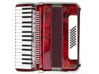 AK1-RED Аккордеон «Берёзка», красный, Шуйская гармонь