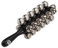 MEINL SLB25 SLEIGH BELLS джингл-стик с 25 колокольчиками, цвет чёрный