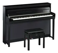 Yamaha clp-785 pe  цифровое пианино с банкеткой, grandtouch, 547 тембров, bluetooth audio/ midi
