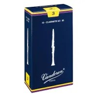 Traditional №1 Bb (10 шт) Трости для кларнета Vandoren 