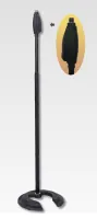 ECO MS100 Black Стойка для микрофона, прямая, с основанием:чугун, D: 27см, высота: 106-179см., вес: 3,1кг., поставляется по 6шт. в коробке: 38х24х88см.