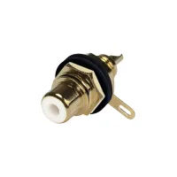 Sommer Cable HI-CEF01-BLK- 
			Разъем RCA, панельный, под пайку