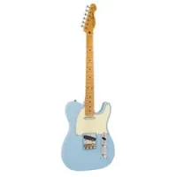 Vintage v75lb  электрогитара, форма корпуса telecaster, цвет голубой