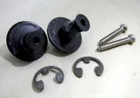 DUNLOP SLS1103BK Original стрэплоки, цвет черный