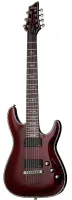 SCHECTER HELLRAISER C-7 BCH - 7 струнная электрогитара, 24 лада, корпус: красное дерево с топом из волнистого клёна, гриф: красное дерево, 3 куска, накладка палиснадр, вклееный, звукосниматели: HH, EMG 707TW, регулировки: громкость (push-pull), громкость