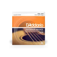 D'addario EJ15 - струны для акустической гитары ( 10 - 47 ) фосфористая бронза