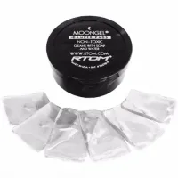 RTOM MOONGEL Dampers CLEAR 6 Pcs. Демпферные гелевые пластинки для барабанов (6 шт), убирает ненужные обертоны, прозрачные