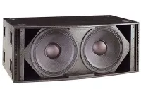 Electro-Voice XSUB сабвуфер, 2x18', 4Ом, 141 дБ пик, 1200/4800Вт, 40Гц-400Гц, вес 92 кг, цвет черный