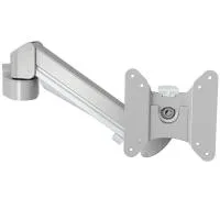 FORMING FUNCTION 4385505502- Шарнирный кронштейн серии Conceptum для 1 монитора c газопружинным амортизатором, макс. нагрузка 8 кг, серебристый