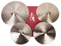 KINGDO DARK MOON SET 14"+16"+20" - комплект тарелок, сплав В20 medium-thin, звучание смешанное, тон тёмный