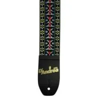 1313-3 Ремень для гитары, тканный, рисунок "гобелен", D'Andrea