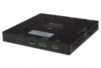 Crestron DM-RMC-SCALER-S2, одномодовый оптоволоконный приемник с масштабированием и контроллер помещений. HDMI OUT (1), USB HID (1), управление ИК (2), RS-232 и Ethernet